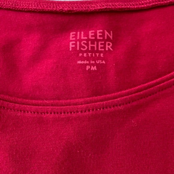 Eileen Fisher Organic Cotton Petite Tank Top - Picture 4 of 5